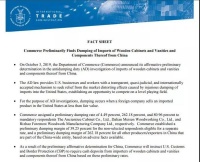 最高262.18%!美公布中国木制橱柜浴室柜反倾销初裁结果