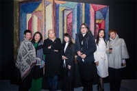 “矛盾空间”林菁艺术地毯与作品展览在东景缘开幕