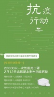 创基金抗疫行动一 | 2.2万只一次性医用口罩运抵荆州医院