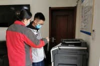 震旦打印机助物业抗“疫”,受业主好评