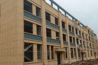 彩丽士真石漆,吉安市水果蔬菜批发市场案例
