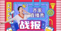 “齐家直播秀”战报出炉:177万在线观看,13家商户获直播大奖