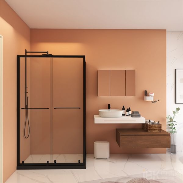 大户型卫生间设计，教你如何用粉橙色让空间颜值爆表
