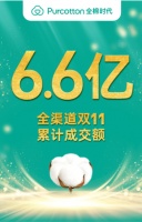 6.6亿完美收官!全棉时代双11再创新记录