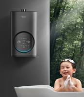 美的UV光净燃气热水器,还原鲜活水质,净享健康生活