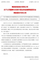 顾家家居:董事长涉嫌内幕交易股票 遭证监会立案调查