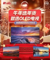 春节选购年货不用愁,OLED电视成高端年货新潮流