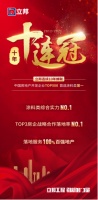 蝉联十连冠!立邦成为中国房地产500强企业首选涂料品牌