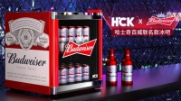 一眼沦陷!HCK哈士奇×百威联名冰吧,太吸睛了!