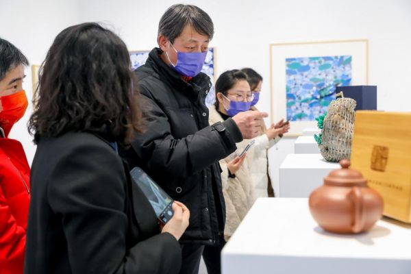 “匠心妙趣·身临其境——第四届上海民间艺术成果展临港新片区巡展”在ARTLINGANG艺术体验中心开幕