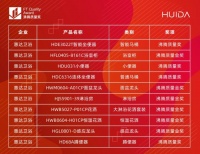 喜讯!惠达卫浴包揽10项沸腾质量奖