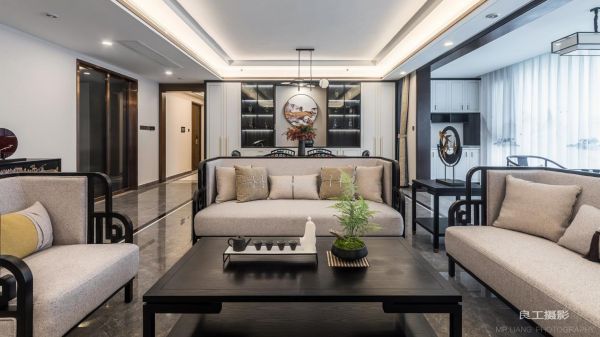 金煌装饰设计作品.客厅