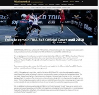 快讯 | 国际篮联延长与河北运动地板企业英利奥合作