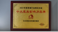 高光时刻!东方雨虹民建集团荣获“美缝行业十大最具影响力品牌”
