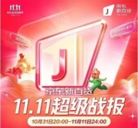 京东新百货11.11居家品类爆发 超1800个品牌成交额同比增长超3倍