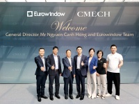 越南EUROWINDOW莅临CMECH希美克参观考察,双方达成深度战略合作