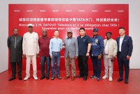 喀麦隆考察团参访TATA木门,产品实力获国际认可!