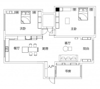 全友全屋案例丨122㎡轻奢风,餐厨一体,阳台巧变收藏区!