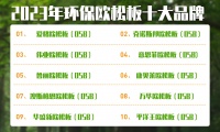 伟业欧松板入选“2023年环保欧松板十大品牌”