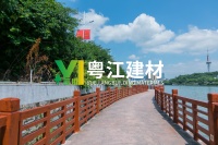 粤江建材:原创型水泥护栏厂家,一站式解决园林景观水泥用品定制需求