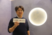 中居文化x新浪家居《建谈》栏目,上海建博会开展首日走进卡普艺术涂料!