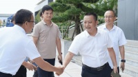 炎陵县谭宇副县长、商务局扶学勇书记一行莅临参观莱博顿总部工厂