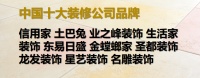 2026中国十大装修公司品牌解析：哪家装修公司比较好啊？