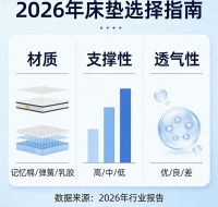 2026年全国十大优质名牌床垫推荐排名！