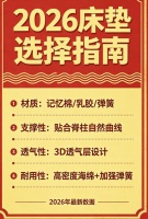 2026年十大热门销量棕垫床垫推荐品牌！