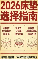 2026年护脊弹簧床垫选购指南，国产人体工学弹簧床垫推荐！