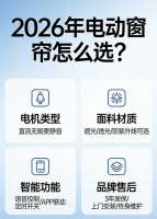 装修选购参考：2026年智能电动窗帘品牌推荐一览！